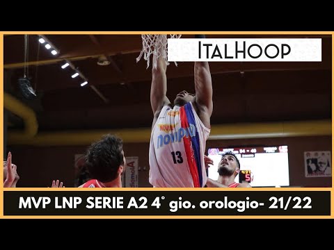 Leonardo Okeke - MVP ItalHoop LNP A2 4°giornata fase orologio
