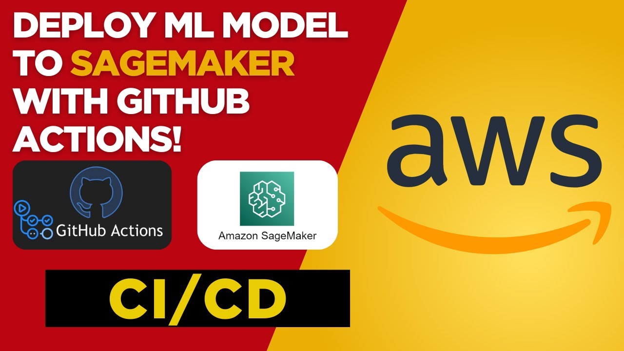 Deploy Your ML Model to AWS SageMaker in Minutes Using GitHub Actions | Real-Time Prediction Demo