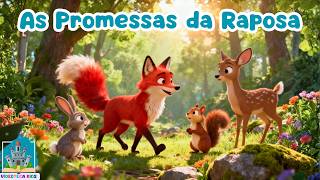 AS PROMESSAS DA RAPOSA | #historiainfantilparadormir #fabulas #desenho #historinha #lerparacrianca