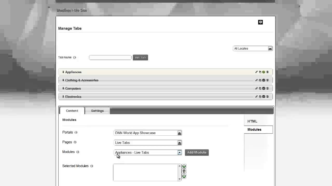 Live Accordion: Nested Panes