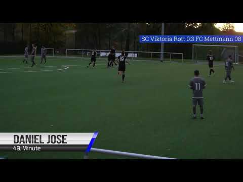 SC Viktoria Rott - FC Mettmann 08 Meisterschaftsspiel Kreisliga A - Highlights 23/24