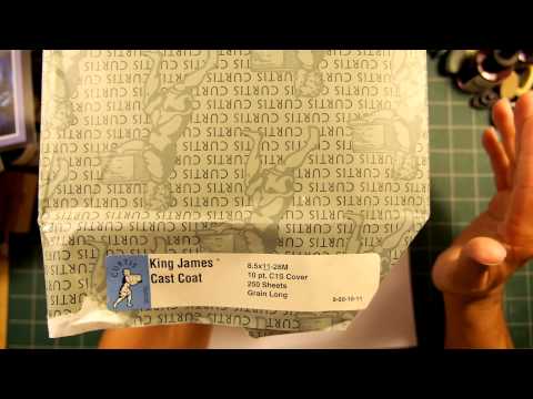 Stampscapes 101: Video 75.  Glossy Coated Cardstock.