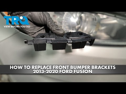 How to Replace Front Bumper Brackets 2013-2020 Ford Fusion