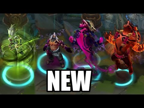 Riot just leaked their new skins... (12 NEW SKINS!)