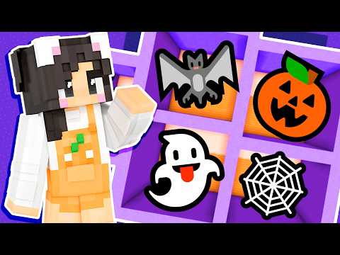 💜Minecraft BUT Every Room is a Different HALLOWEEN EMOJI