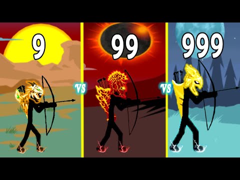 Savage Archidon VS Lava Archidon VS Golden Archidon - STICK WAR LEGACY! New Missions