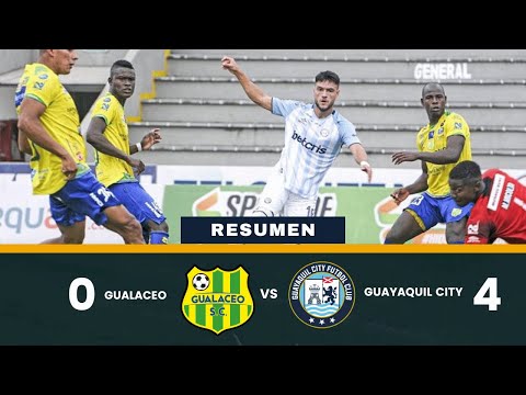 Resumen Gualaceo 0 - 4 Guayaquil City - Liga Pro Serie B