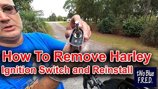 How to remove Harley Davidson Ignition Switch and Install it again