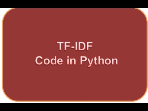 Tf Idf Implementation Using Python Python Code For Tf Idf Step By Step Code For Tf Idf In Python