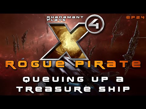 Queuing Up a Treasure Ship in X4 Foundations Rogue Pirate - Diplomacy and Envoy DLC // EP24