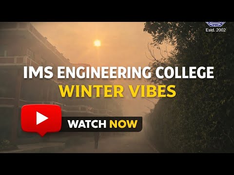 Winter Vibes at IMS Engineering College 