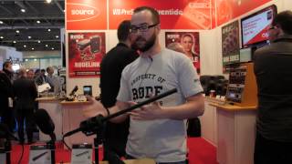 Video thumbnail for Rode NTG8 Shotgun Microphone - BVE 2015 by Eastwood (Sound and Vision) Ltd