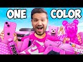 LIVING IN PINK COLOUR HOUSE FOR 24 HRS