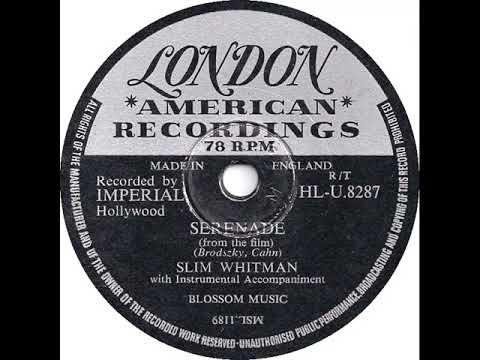 UK New Entry 1956 (93) Slim Whitman - Serenade