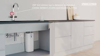 HOT 2.6 N 1600 Premium + 3in1 N4; 3in1 tap with 95 degree hot water on demand