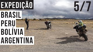 preview picture of video '5/7 (Nevado  Sajama)  Peru - Bolívia - Argentina - Brasil  - Viagem de moto'