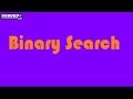 Searching- Binary search(BCA, MCA) Searching- Binary search(BCA, MCA)