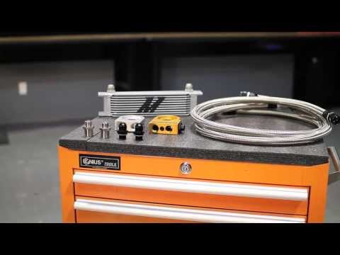 Universal 10 Row Oil Cooler Kit Features & Benefits by Mishimoto