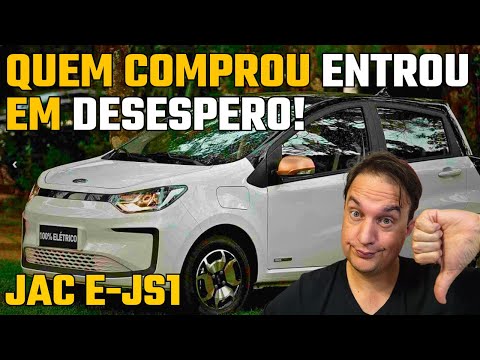 JAC E-JS1: O CARRO ELÉTRICO QUE DEIXOU MUITA GENTE NO PREJUÍZO!