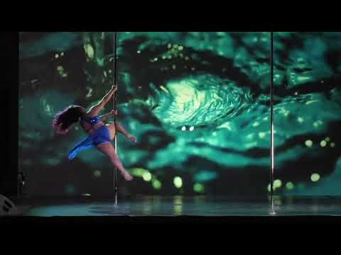 US Pole Star 2024 Competition ADVANCED 2nd Place Silver Medalist Jennifer Scholl