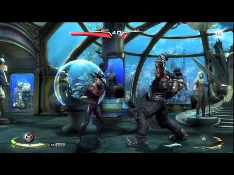 [Injustice] Sin-E (Bane) Vs. Finest KO (Aquaman) - 7-27-13