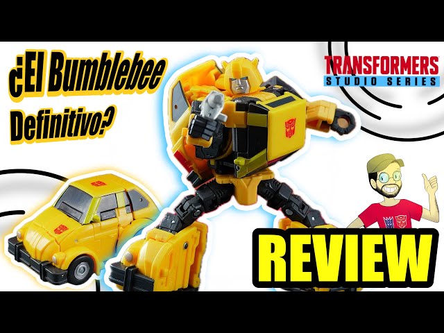 Vídeo relacionado con Transformers Studio Series - Bumblebee - Deluxe Class - Figura Convertible de 11 cm de Transformers: La película - 86-29 - A Partir de 8 años