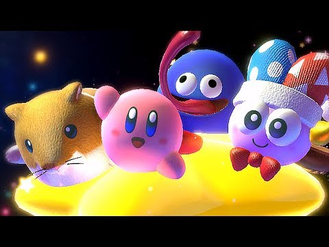 Unlocking New Friends In Kirby Star Allies + Final Boss Battle & Ending w/ Rick Kine Coo Marx Gooey