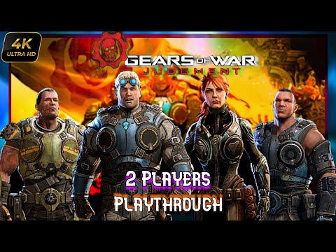 Gears of War Judgement Full COOP Playthrough 2024: Gears of War Aftermath Xbox 360 Full 4K