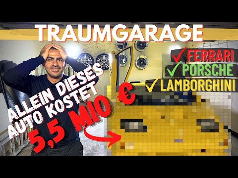 Geheime Traumgarage mit Ferrari, Porsche, Lamborghini | Einzelstück für 5,5 Mio € | Hamid Mossadegh