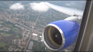 [FLIGHT LANDING] United 777-200 - Business Class Landing into Orlando International Airport