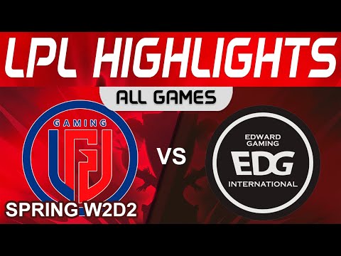LGD vs EDG Highlights ALL GAMES LPL Spring Split 2024 LGD Gaming vs EDward Gaming by Onivia