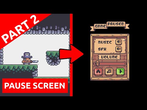 Pause Screen Part 2 Episode 13 Platformer Tutorial Java