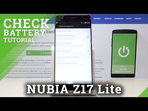 How to Display Battery Level on Nubia Z17 Lite - Show Battery Percentage on Screen