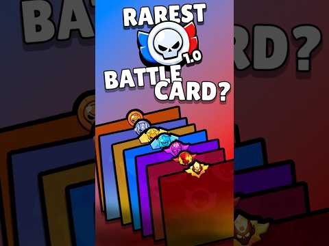 The Rarest Ranked 1.0 Battle Card