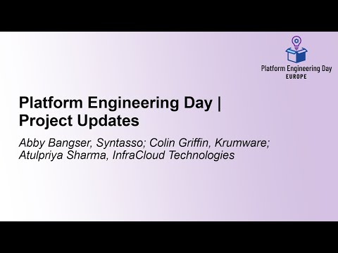 Platform Engineering Day | Project Updates