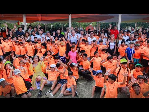 Colonias de Verano 2026: comenzó el programa en toda la provincia con acto inaugural en Sarmiento
