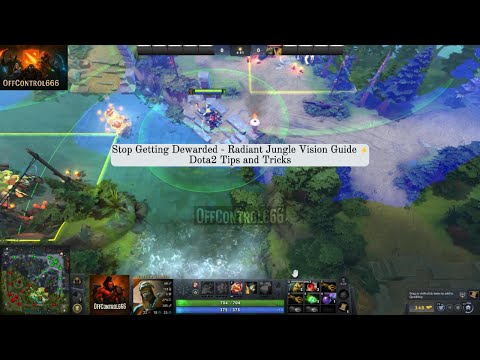 Stop Getting Dewarded - Radiant Jungle Vision Guide ⚡Dota2 Tips and Tricks