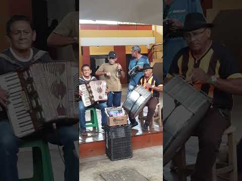 Luis do acordeon e banda no mercado municipal em Pedro II.
