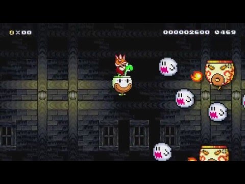 さまようクラウン　Wander Crown by ケンジ - Super Mario Maker - No Commentary 1AF