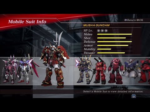 Dynasty Warriors: Gundam 2 All Pilots and Mobile Suits [PS3]