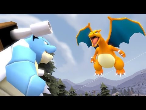 POKÉ-BUDS: Ep.1 - Blastoise and Charizard FIGHT! (Pokemon SFM)
