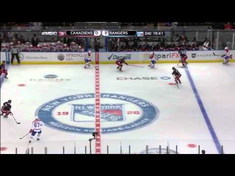 Montreal Canadiens Vs New York Rangers Highlights - 11/05/2011