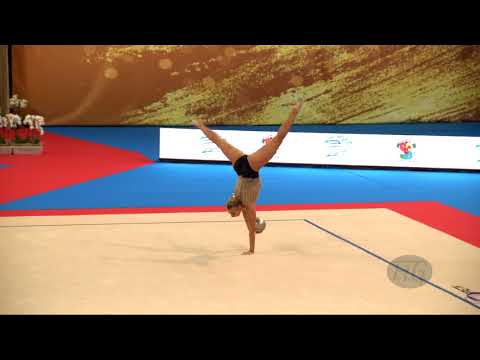 BYKOVSKAIA Agata (KGZ) - 2018 Rhythmic Worlds, Sofia (BUL) - Qualifications Ball