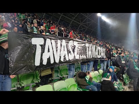 Ferencváros - Újpest | Koreográfia/Bevonulás