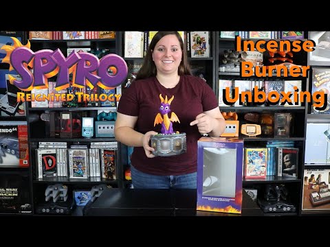 Spyro The Dragon Incense Burner Unboxing (Spyro Reignited Trilogy) New Merchandise