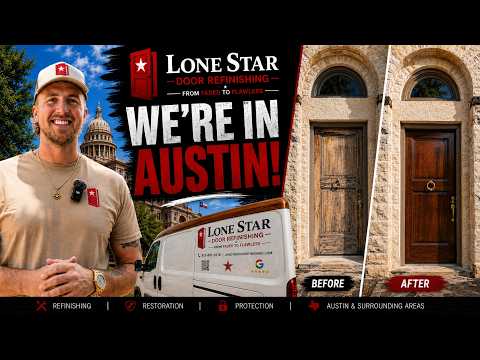 Lone Star Door Refinishing — Historic UT Door Restoration