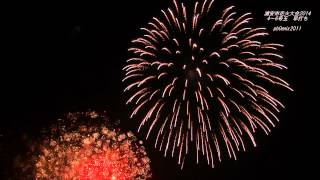 preview picture of video '浦安市花火大会2014　4～6号玉早打ち　大玉コレクション　Urayasu city fireworks festival.［HD］'