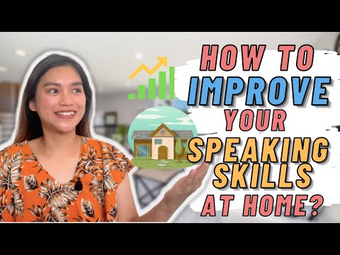 5 WAYS TO IMPROVE YOUR ENGLISH SPEAKING SKILLS AT HOME || ENGLISHERA