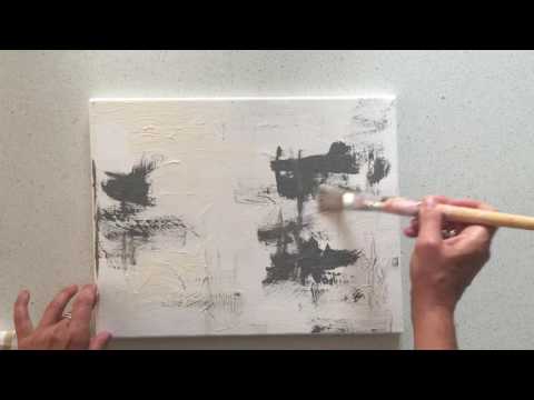 Abstract art tutorial for beginner