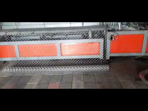 Fully Automatic Single Wire Chain Link Fencing Machine